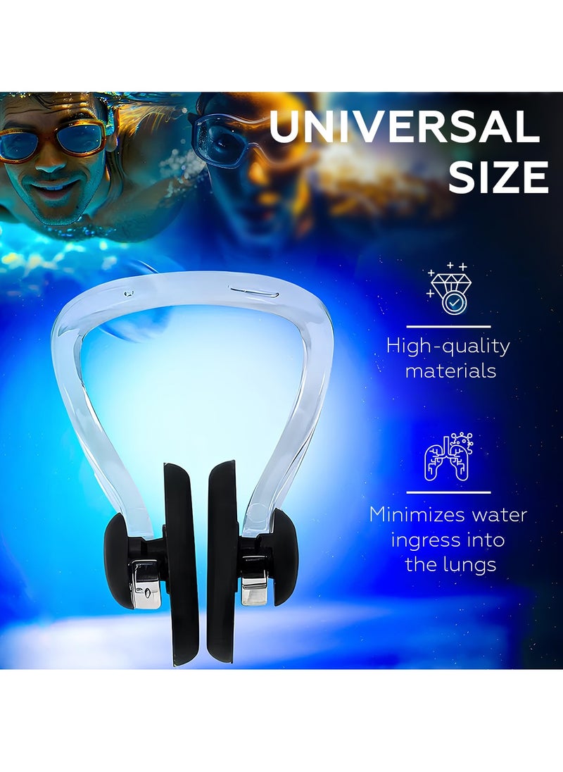 AMROAH - Swim Goggles Polarized Wide View Anti Fog UV Protection with Adjustable Strap, Leakproof Swimming Goggles No Leakage Clear Vision Easy for Adults Men Women Teenagers Open Water Pool - Image 1