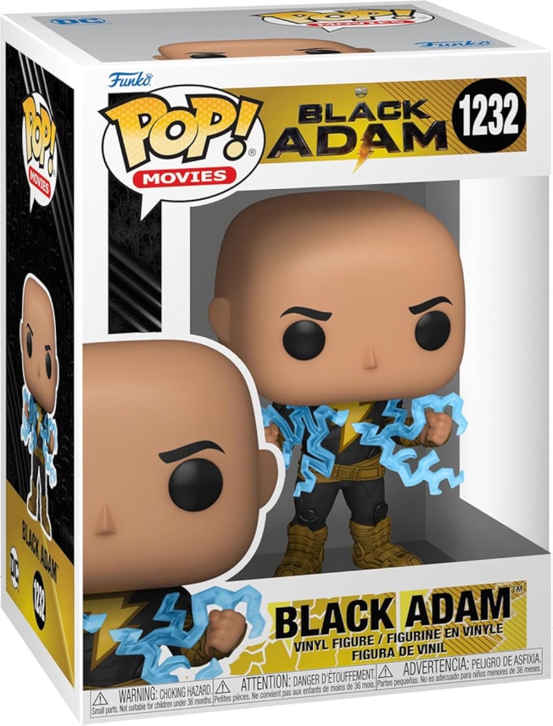 Funko Pop! Movies Black Adam - Black Adam with Lightning