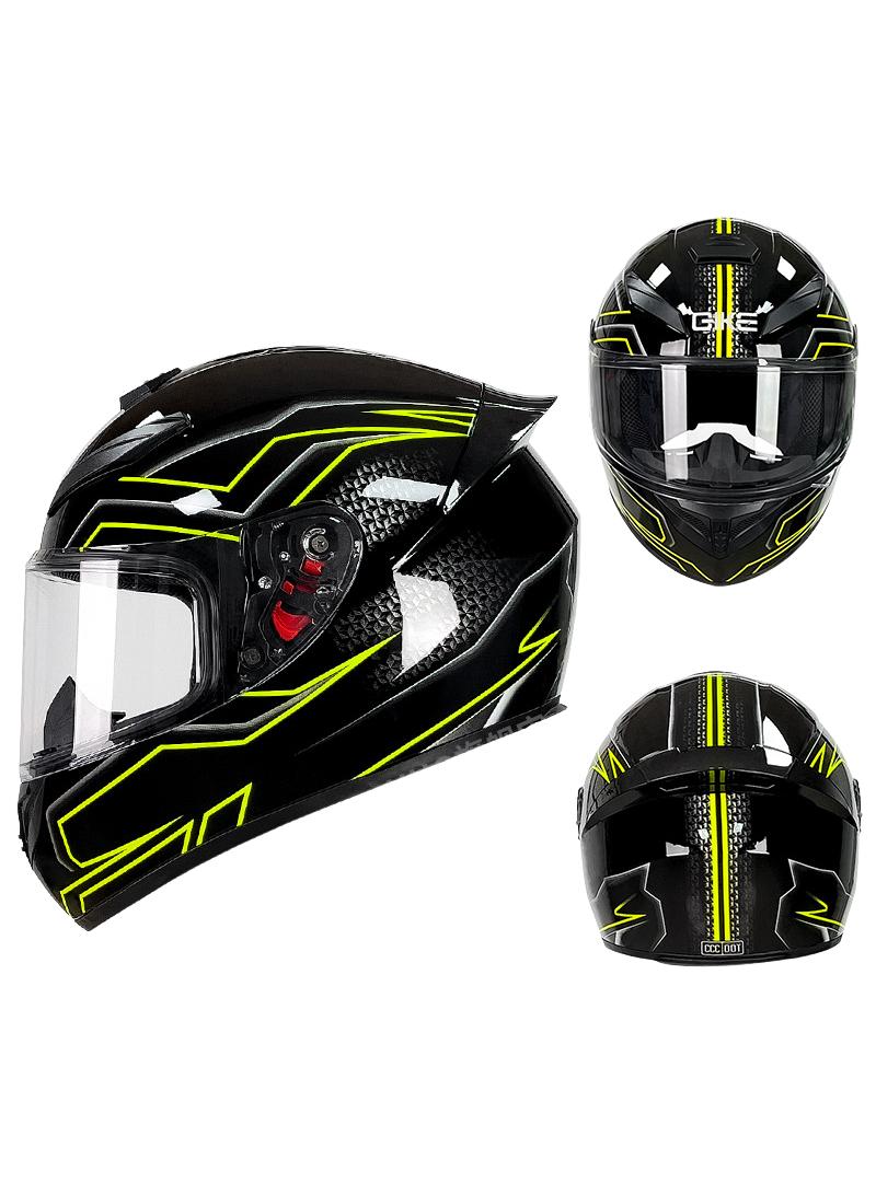 general Full Face Motorbike Helmet Motorcycle Adult Rider Biker Sports Crash Helmet - Image 1