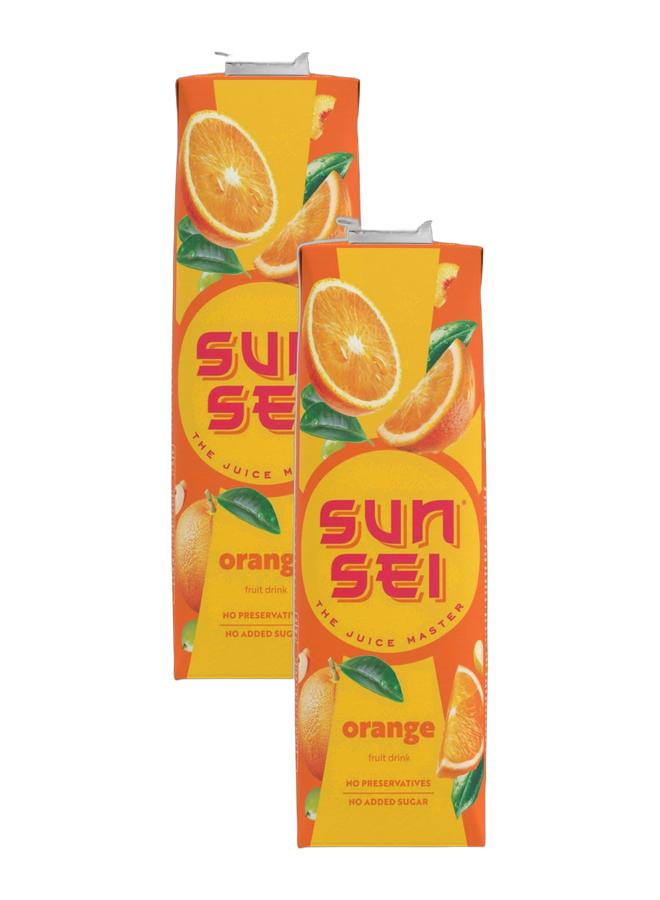 SunSei Orange Juice, No Added Sugar, No Preservatives 1 Litre. Bundle