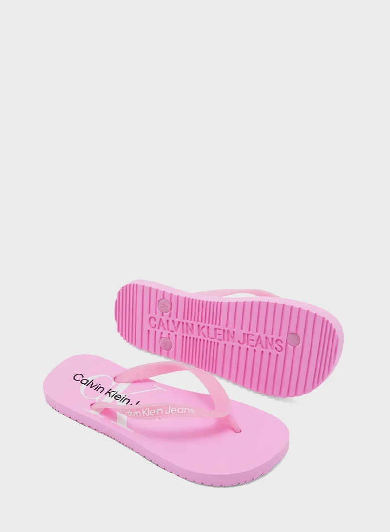 Calvin Klein Jeans Beach Thongs