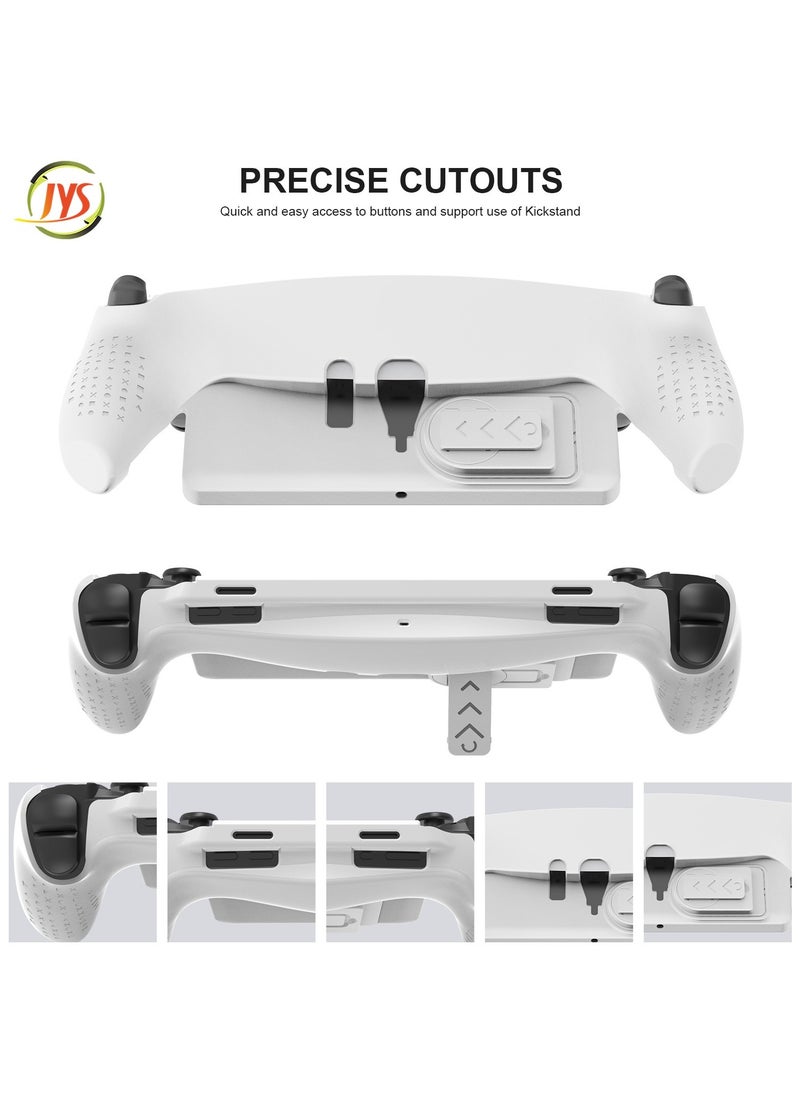 JYS Premium TPU Protective Case With Foldable Kickstand Bracket For Playstation 5(PS5) Portal White  - Image 5