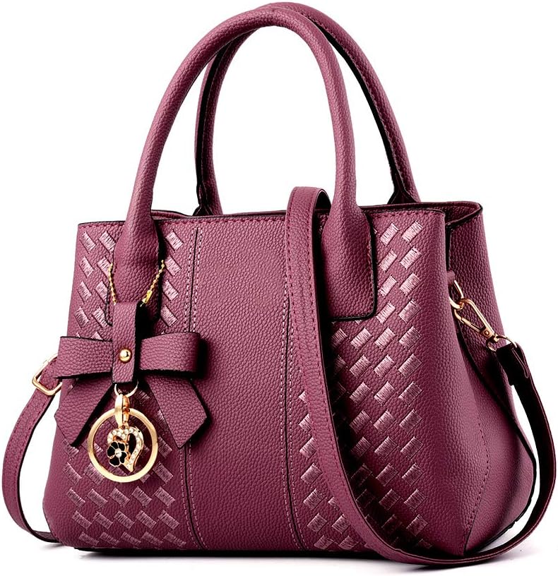 Jeniulet Purses and Handbags for Women Fashion Ladies PU Leather Top Handle Satchel Shoulder Tote Bags - Image 1