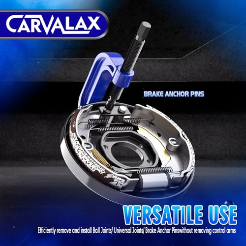 CARVALAX 10-Piece Ball Joint Press Kit, Ball Joint Removal Tool Kit w/Universal Adapters and Sockets for Most 2WD/4WD Cars, Trucks and SUVs - Image 4