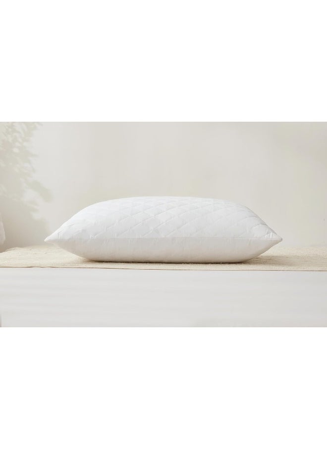 Unique Home - Unique Home The Perfect Set Of Multi Needle Pillows, Extra Comfort And High Quality - Sets Of Two, Size: 70 * 50 Cm - Image 1