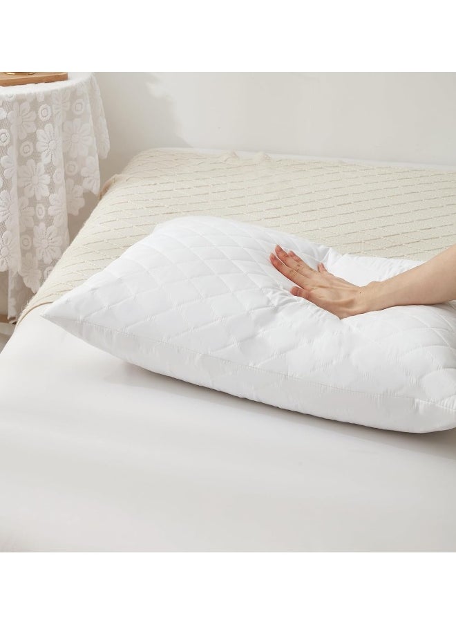 Unique Home - Unique Home The Perfect Set Of Multi Needle Pillows, Extra Comfort And High Quality - Sets Of Two, Size: 70 * 50 Cm - Image 1