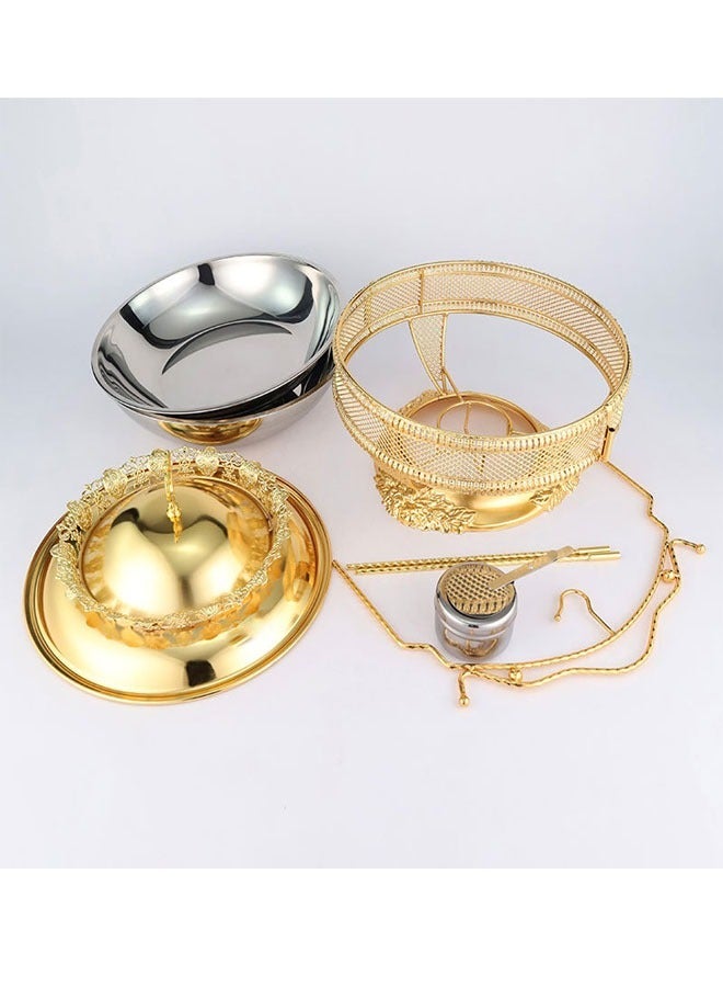 keke Stainless Steel Buffet Chafing Dish Food Warmer and Heater 8.0 L - Image 2