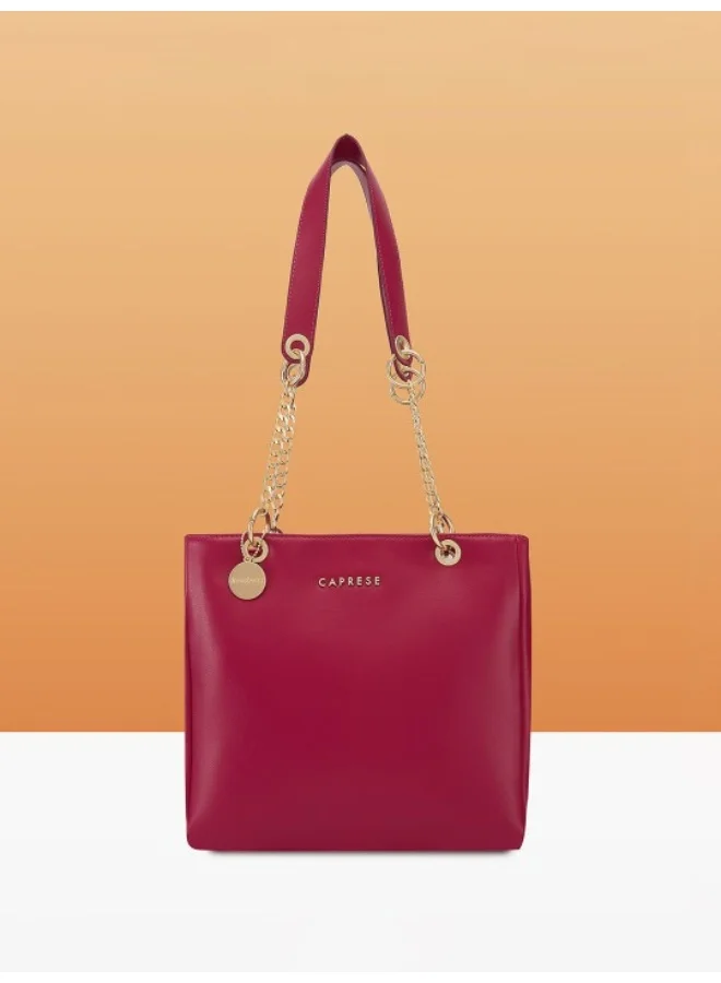 CAPRESE 25 ABENA TOTE SMALL MAROON for Women | Best Price UAE