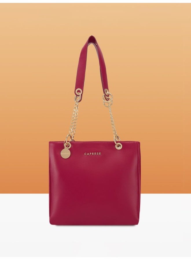 CAPRESE ABENA TOTE SMALL MAROON - Image 3