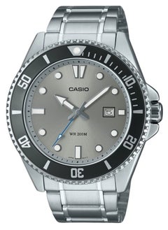 Casio Standard Analog Stainless Steel Grey Dial Quartz MDV-107D-8AV 200M Men's Watch - pzsku/ZA42BF06DE966ECB0CD0AZ/45/_/1738157610/03ac57e0-c0dd-4406-ae3e-86760377d7cb