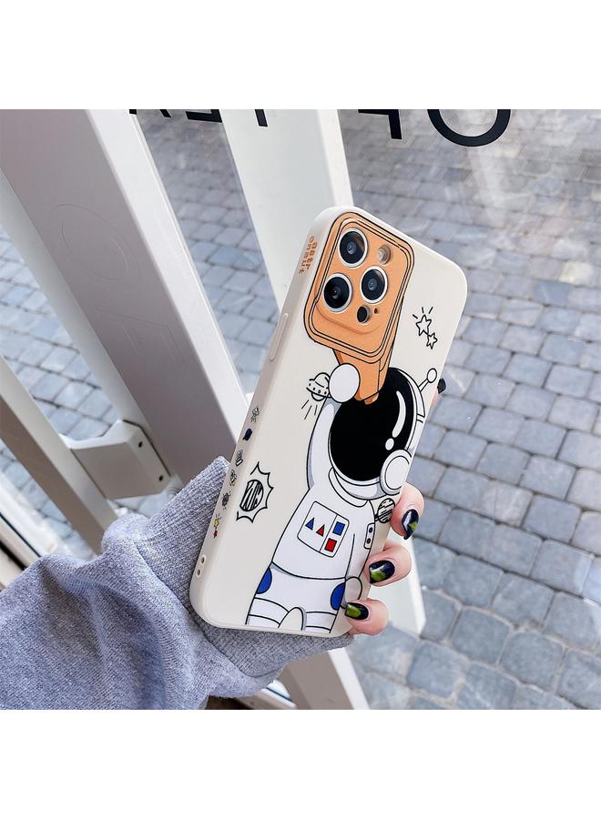S-TOP Case For iPhone 12 mini Spaceman Binoculars Shockproof Protective Case - Image 2
