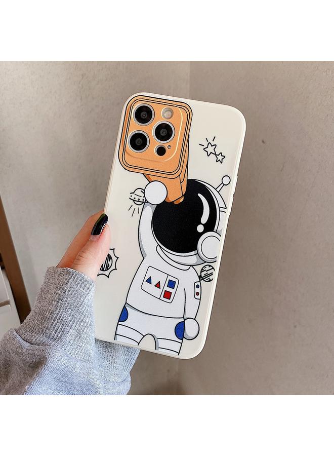 S-TOP Case For iPhone 12 mini Spaceman Binoculars Shockproof Protective Case - Image 1