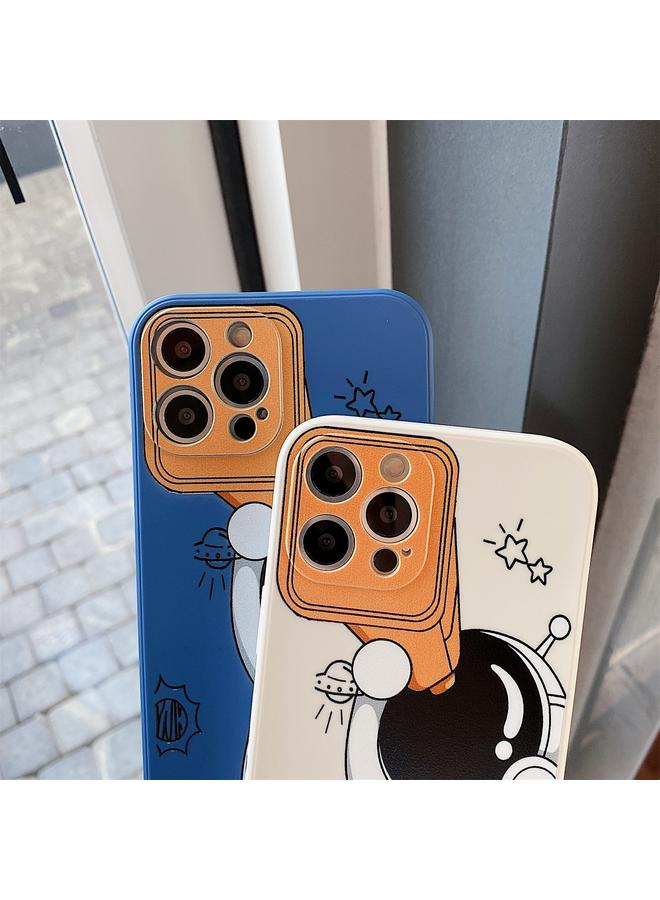S-TOP Case For iPhone 12 mini Spaceman Binoculars Shockproof Protective Case - Image 3