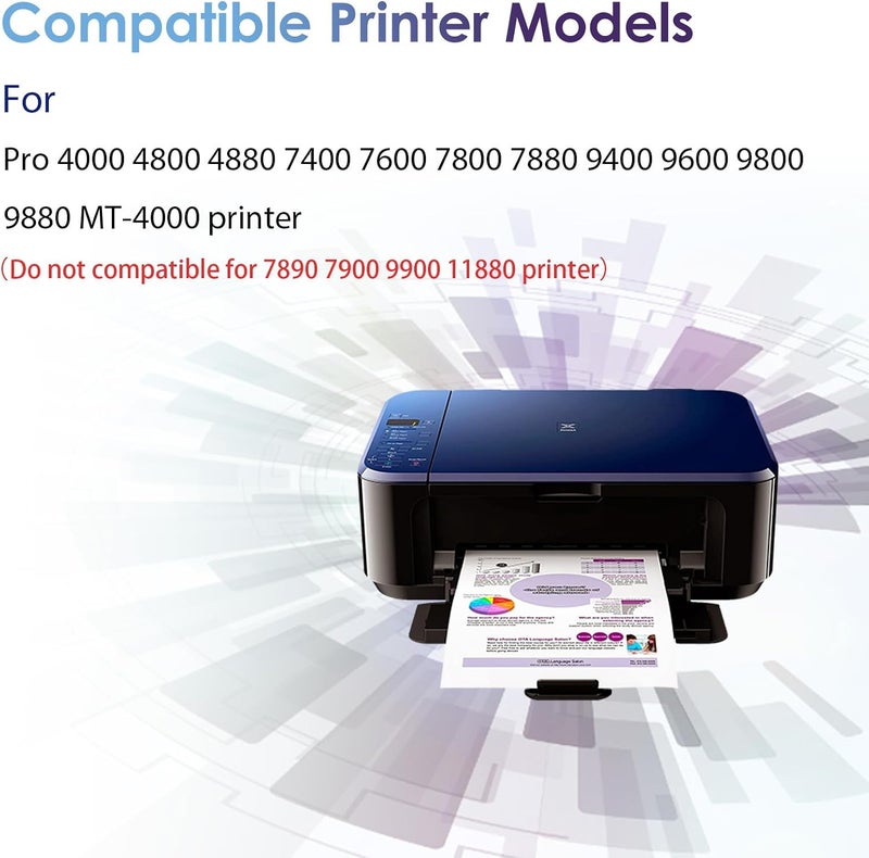 CULater C12C890191 Maintenance Tank Waste Ink Tank Box Compatible for Stylus Pro 4000 4800 4880 7400 7600 7800 7880 7900 9400 9600 9800 9880 Waste Tank - Image 2