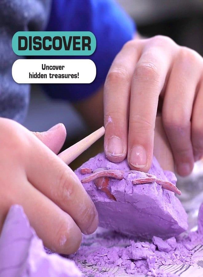 ArtSkills Epic Lab Dig Kit, Ocean Discovery STEM Treasure Hunting Science Kit Arts & Crafts Activity, 30 Assorted Treasures, Tools Included - Image 4