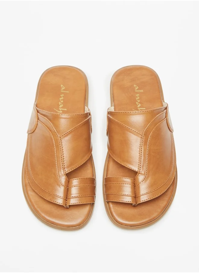Al Waha Boys Solid Slip-On Arabic Sandals