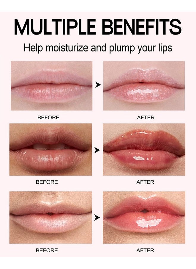 Easilydays - Easilydays Lifter Gloss, Spicy Lip Plumping Booster Lip Gloss Glossy Lipstick, Hydrating, Volumizes, High-Shine, Fuller Lip Plumper Lip Mirror Lip Glaze, Plump&Pout Lip Plumper for Women Girls (#01) - Image 1