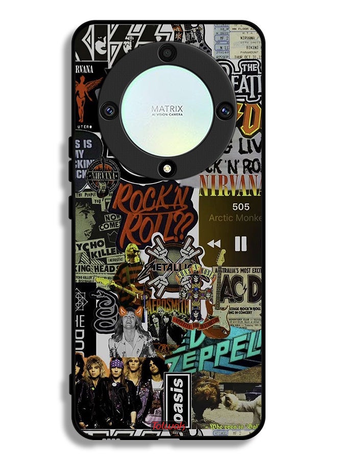 Tolwak Honor X9a Protective Case Cover Long Live Rock N Roll - Image 1