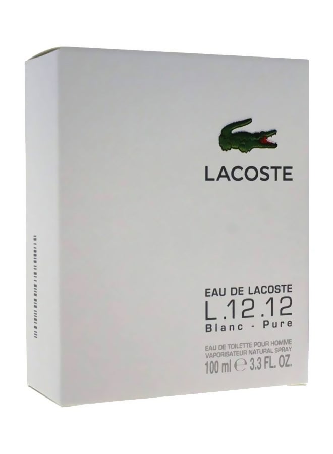 LACOSTE L.12.12 Blanc Pure EDT 100ml - Image 3