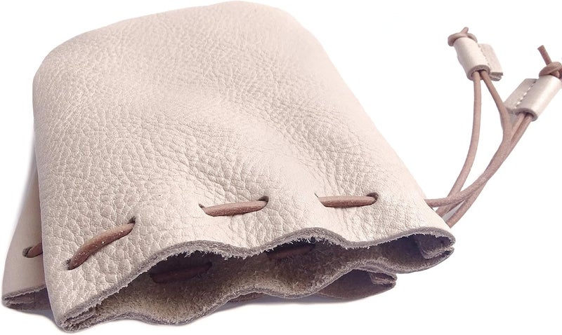 Analys CC Fantastic Workmanship Genuine Leather Drawstring Coin Purse - Image 4