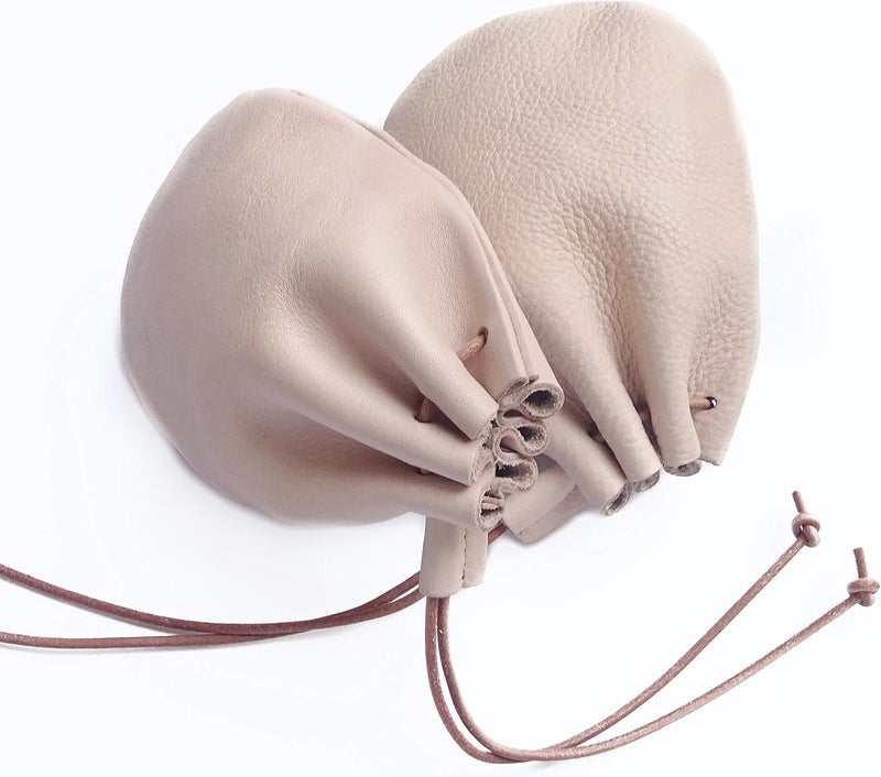 Analys CC Fantastic Workmanship Genuine Leather Drawstring Coin Purse - Image 3