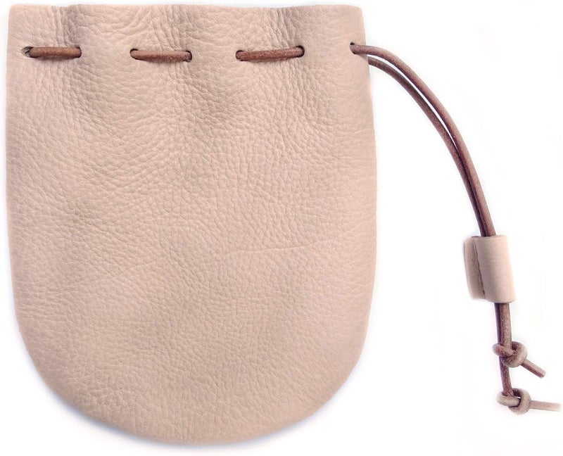 Analys CC Fantastic Workmanship Genuine Leather Drawstring Coin Purse - Image 1