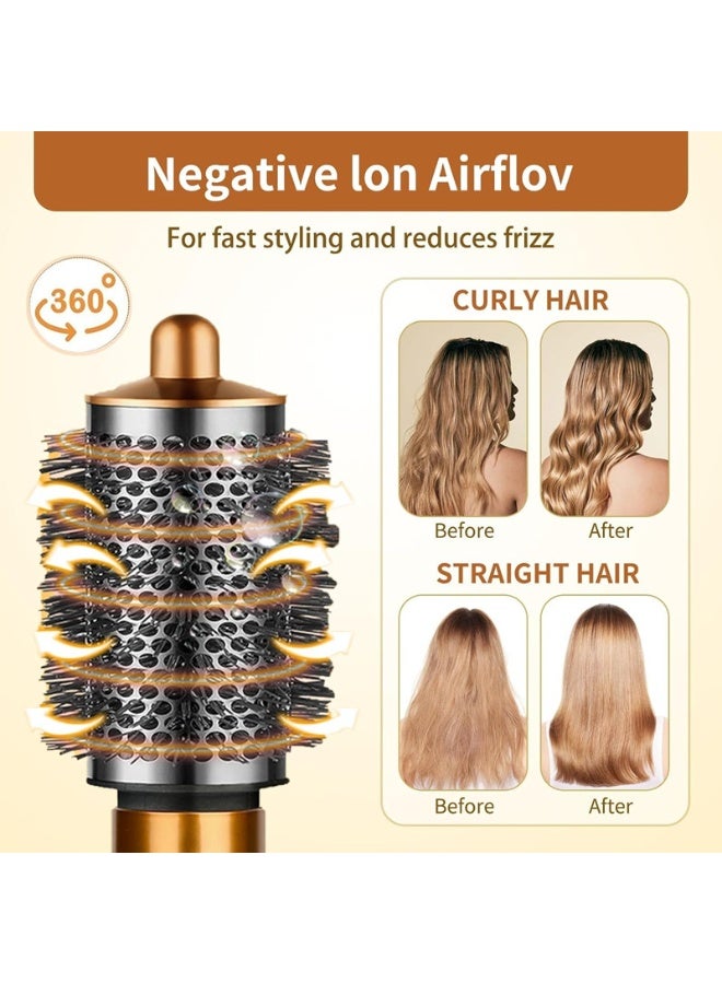Large Round Volumizing Brush Attachment for Dyson Airwrap, Large Round Brush Compatible with Dyson Airwrap for Fluff Up, Volumize and Styling Hair - Image 4