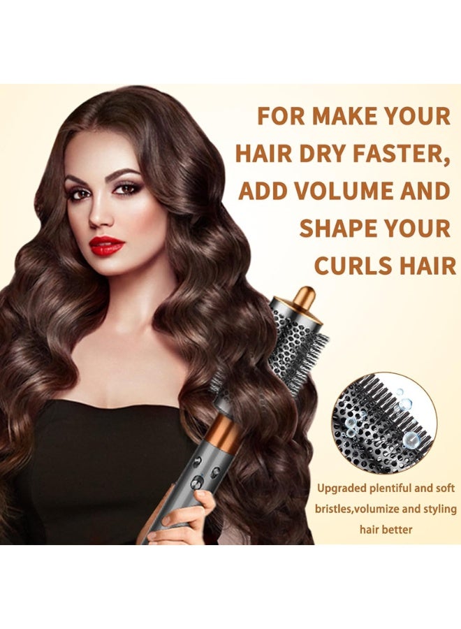 Large Round Volumizing Brush Attachment for Dyson Airwrap, Large Round Brush Compatible with Dyson Airwrap for Fluff Up, Volumize and Styling Hair - Image 5