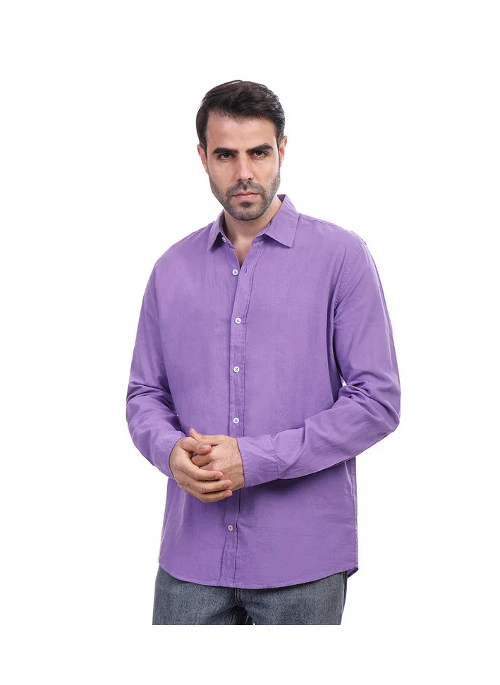 Coup Coup - Linen Shirt With Long Sleeves