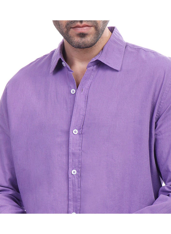 Coup Linen Shirt With Long Sleeves - Image 2