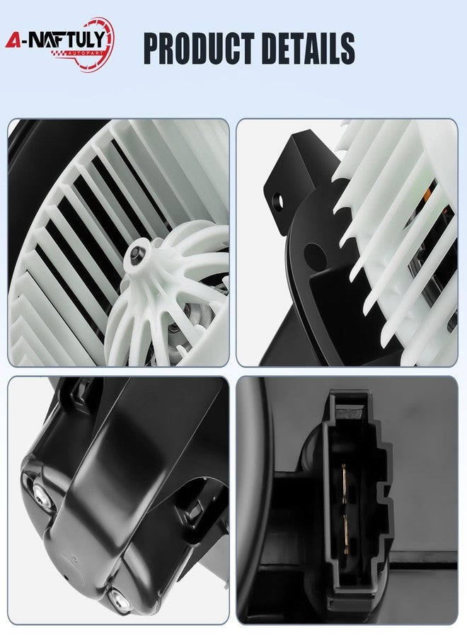 A-NAFTULY Blower Motor Fits for Audi Q7 2007 2008 2009 2010 2011 2012 2013 2014 2015, Volkswagen VW Touareg 04-10, HVAC AC Heater Blower Motor Fan Replacement, 7L0-820-021-Q, 700262 - Image 3