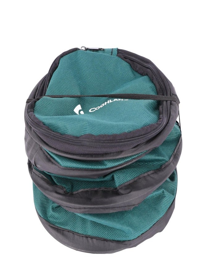 Coghlan's Pop-Up Mini Bin, Collapsible Storage, 600D Nylon, Green - Image 3