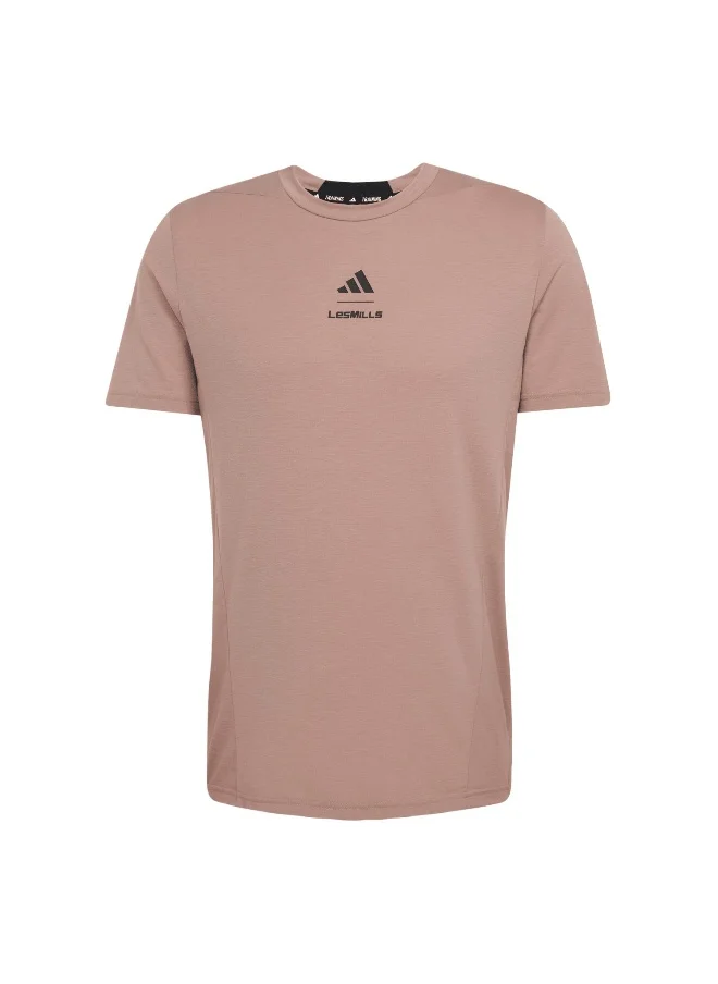 اديداس adidas lesmills men graphic t-shirt