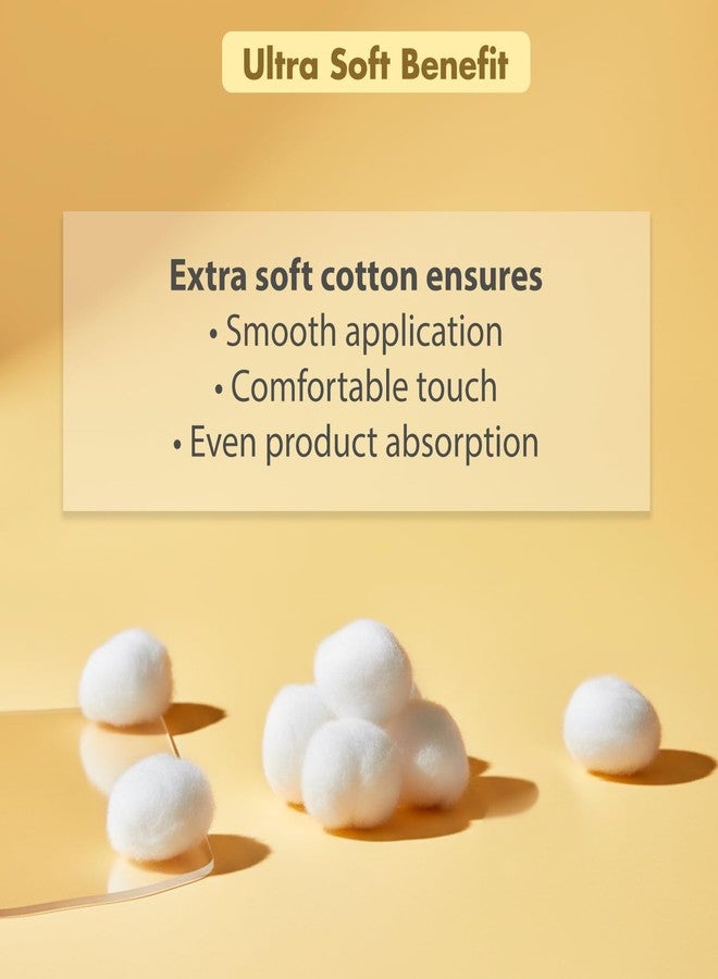 ENN Beauty Premium Cotton Balls - 100% Pure, Soft, Lint-Free & Highly Absorbent - Image 5