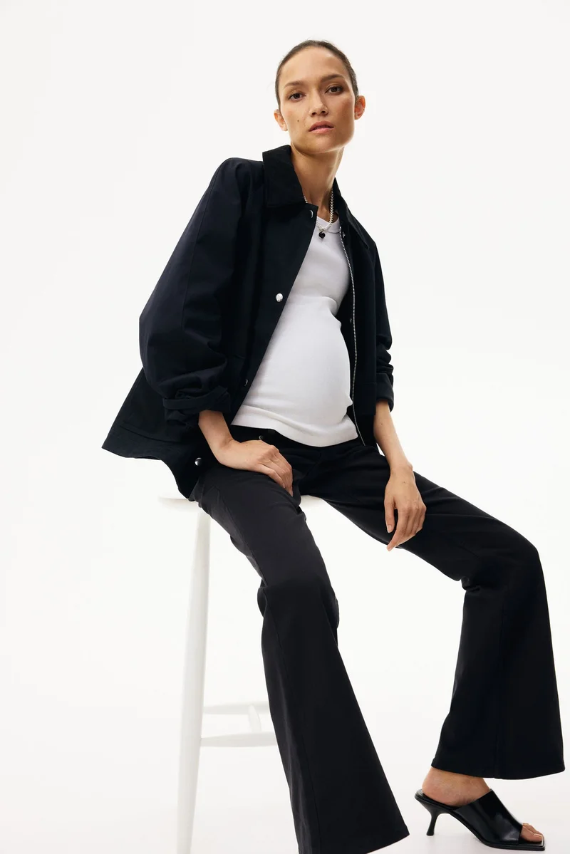 H&M  MAMA Flared Jeans for Women | Best Price UAE