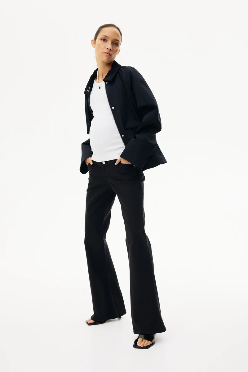 H&M  MAMA Flared Jeans for Women | Best Price UAE