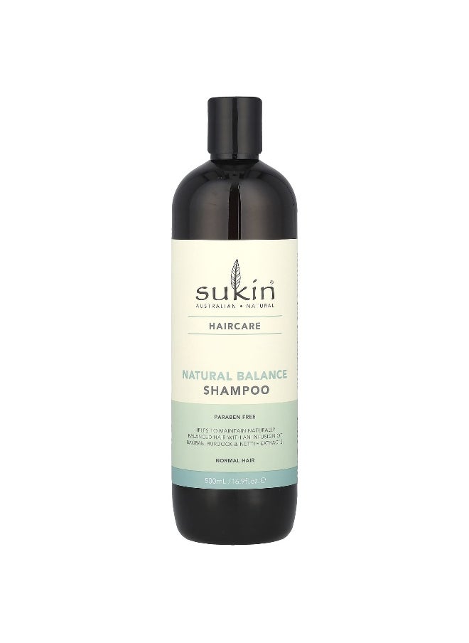 Sukin Sukin, Natural Balance Shampoo, Normal Hair , 16.9 fl oz (500 ml)  - Image 1