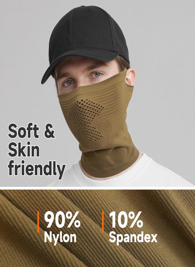 SPTSLFB Non-Slip Ear-Loops Face Mask-Windproof Thermal Neck Gaiter Perfect for Outdoor Activities Like Hiking/Running/Fishing - Image 5