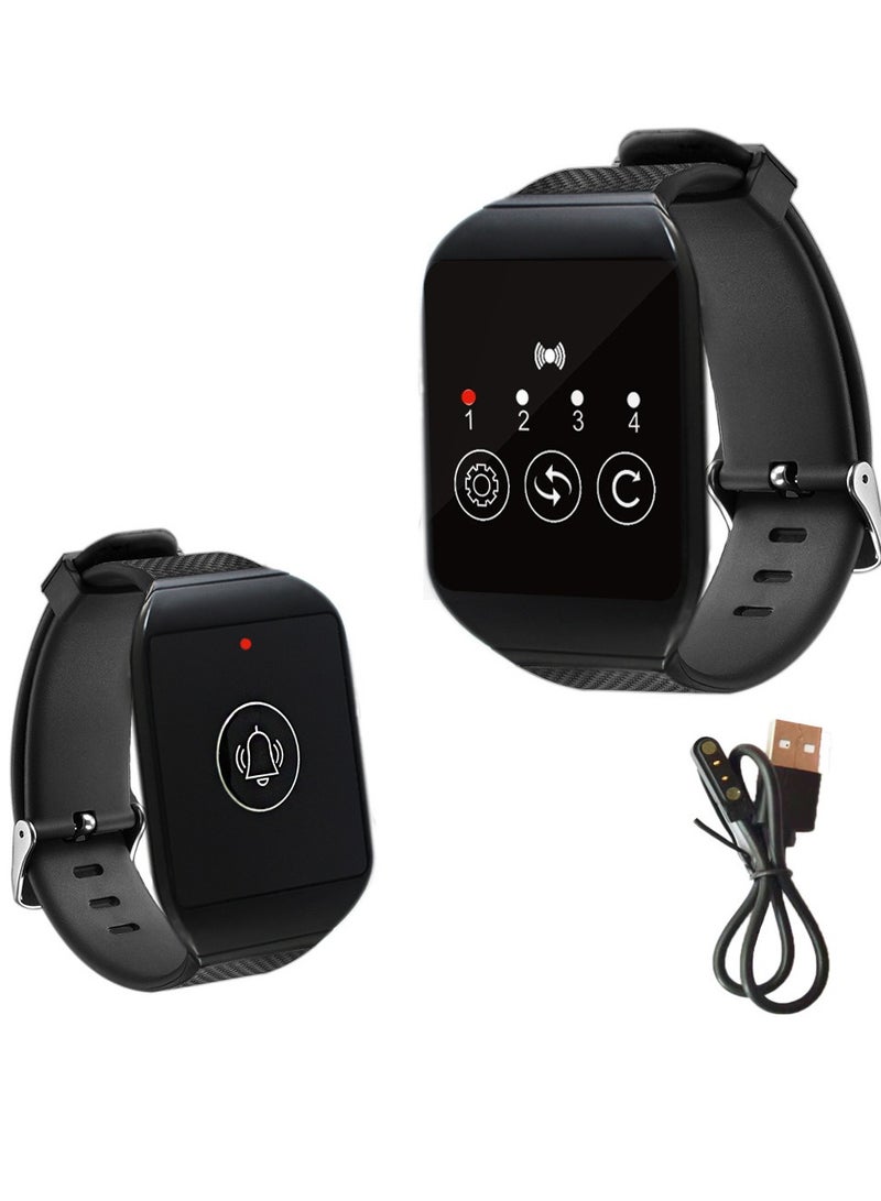 ناكسي فلاي ساعة اتصال ومساعدة لاسلكية للأطفال - لا حاجة لبطاقة SIM، نطاق 200 متر للاتصال السريع والآمن في المدارس والمستشفيات والرحلات - Image 1