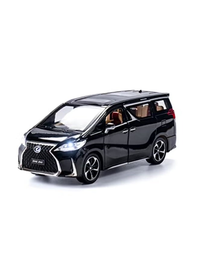 Diecast Metal Model Toy Car-1:24 Scale Model Car with Sound and Light, Model Car with Sound and Light for Age 3 Year - Image 1