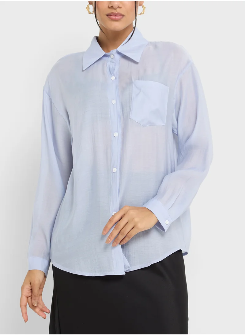 ايلا Button Down Shier