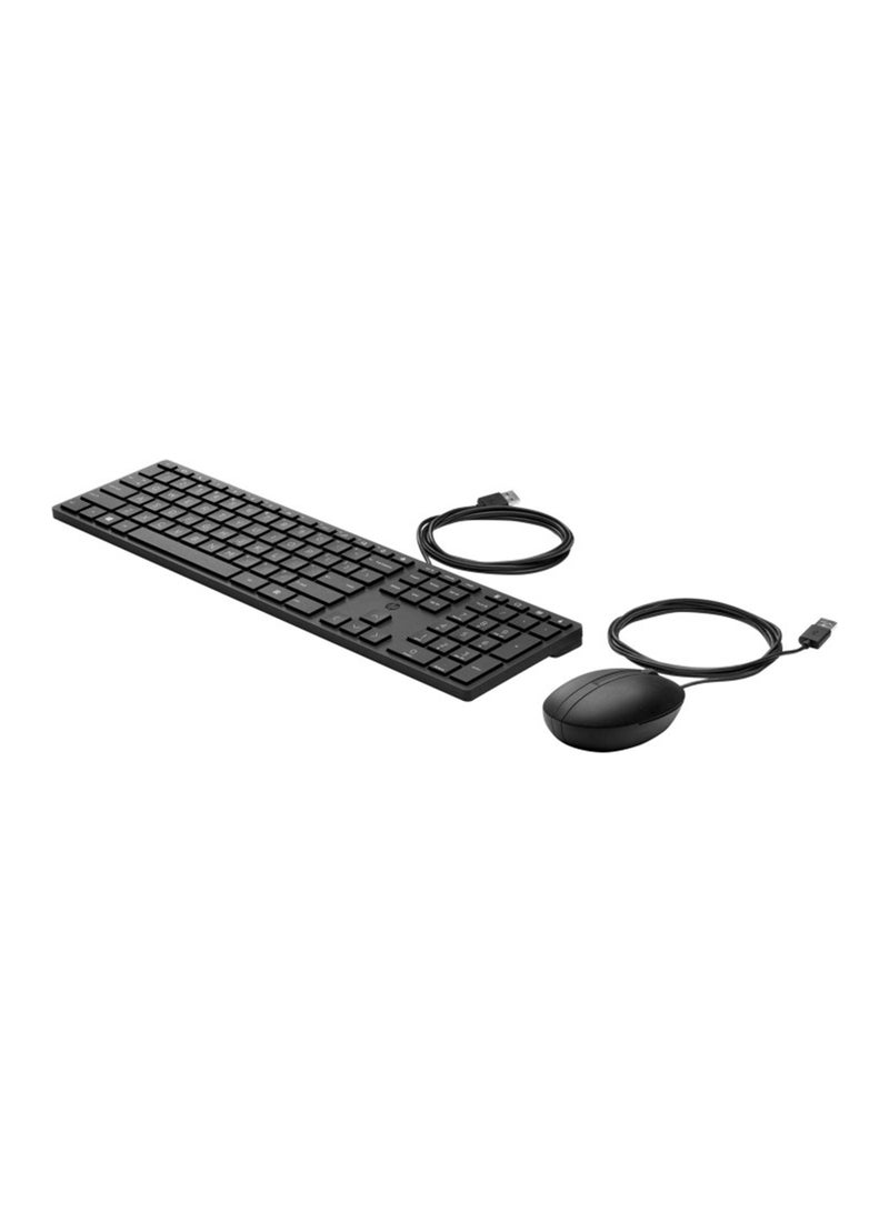 HP Desktop 320mk - Mouse and Keyboard Set - Italian Black - Image 2