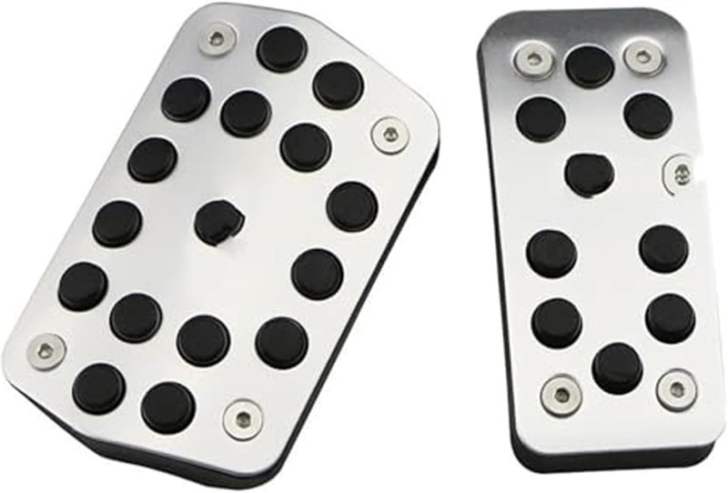 Wivplex Stainless Steel Pedal Pad Set for Focus MK2 RS ST - Image 2