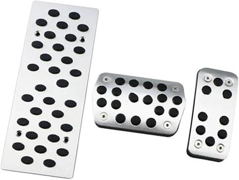 Wivplex Stainless Steel Pedal Pad Set for Focus MK2 RS ST - Image 1