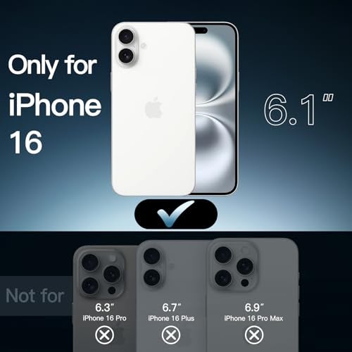 ZedGear for iPhone 16 Case Cover Compatible with Magsafe Anti Yellow Silicone Clear Shockproof Scratch Resistant Protective Phone Soft Silicone Slim Cover for iPhone 16 (Transparent) - Image 2