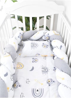FUN MOMENT 7-Piece Baby Cot Bedspread With Snail Partitions  - Image 2