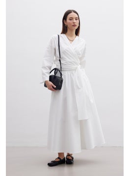 Manuka Kimono Style Premium Shirt Ecru  - Image 3