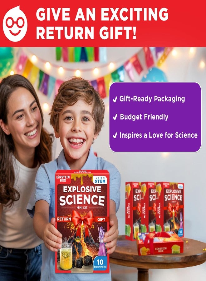 Einstein Box Science Return Gift Sets for Kids Age 6-12 | Explosive Science Kit with 10 Thrillling Experiments - Image 2