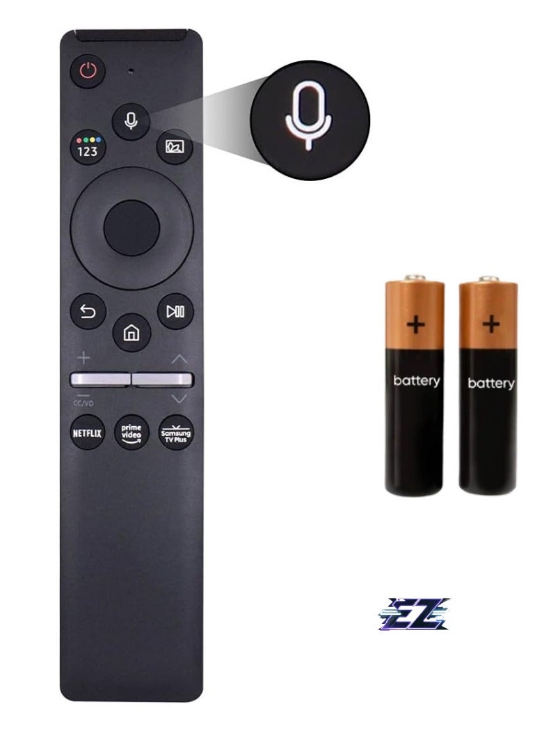 ELTRAZONE Voice Remote for Samsung Smart TV – BN59-01330A Replacement Remote, Compatible with Samsung Frame, Crystal UHD, Curved, Neo QLED, OLED Smart TVs with Voice Function - Image 1