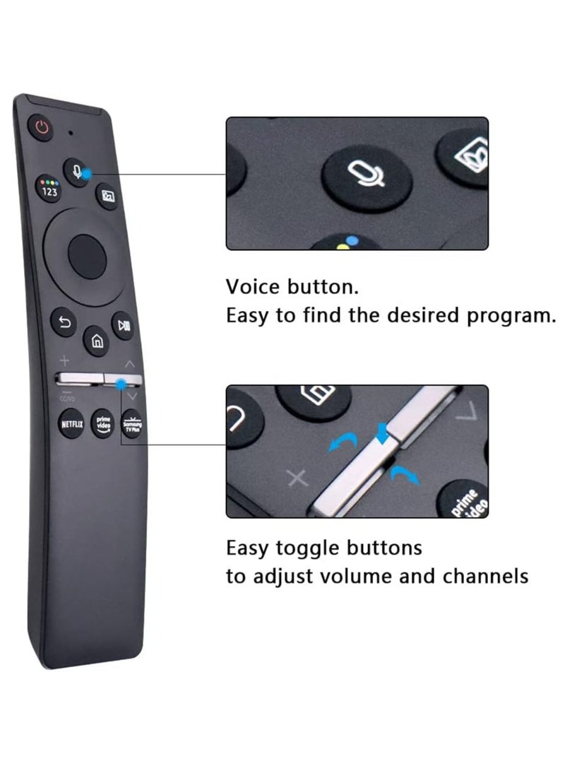 ELTRAZONE Voice Remote for Samsung Smart TV – BN59-01330A Replacement Remote, Compatible with Samsung Frame, Crystal UHD, Curved, Neo QLED, OLED Smart TVs with Voice Function - Image 4